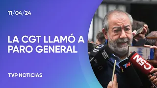 La CGT definió un nuevo paro general para el 9 de mayo