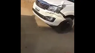 Fortuner crash test😂