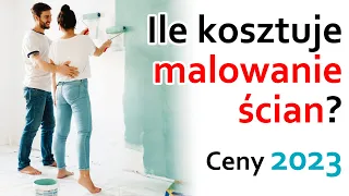 Ile kosztuje malowanie pokoju? Ceny malowania ścian w 2023 roku / cena za m2 / koszt robocizny