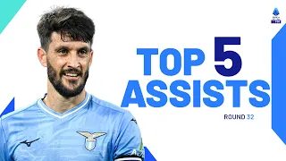 Luis Alberto‘s through ball for Felipe Anderson | Top Assists | Round 32 | Serie A 2023/24