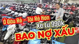 Người đàn bà làm loạn giá xe máy cũ ở bến xe An Sương nói gì trong kho xe khủng nhất nhì khu vực