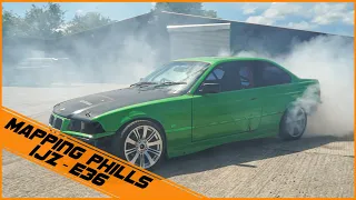 Taking Phill's 1JZ E36 to A&L for mapping, What power did it make?