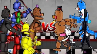 (FNAF dc2)Rockstar VS Toy animatronics