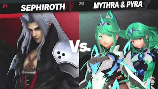 Smash Ultimate: Pneuma vs Kingdom Hearts Sephiroth (Mod Showcase)