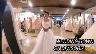 WEDDING GOWN SA DIVISORIA / SOBRANG GAGANDA