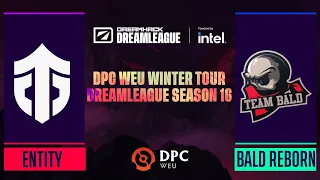 Dota2 - Entity vs Team Bald Reborn - Game 2 - DPC WEU Winter Tour - DreamLeague Season 16