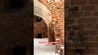 Relaxing View of Tartu Cathedral Ruins Estonia | Naeem Travel Vlogs"