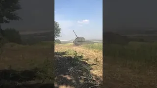 PZh 2000 firing in ukraine.