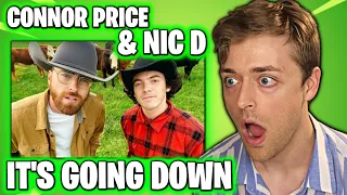 CONNOR PRICE & NIC D "It's Going Down" [REACTION]