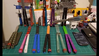 5 Plastic Balisong Showdown!! Which is for YOU?? ft. Squid, Zippy, NDK & SpasmFingers! :P CYCLOID!!