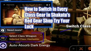 How To Switch Gear Class In Shakatu's Shop | Black Desert Mobile |