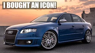 I BOUGHT AN ICON! - AUDI RS4 B7 - THE REVEAL OF MY NEW CAR! - Auditography special