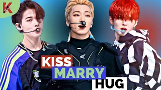 KPOP GAME | KISS MARRY HUG | MALE IDOLS VERSION #kpop #kpopgame