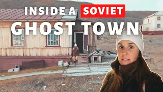 Going INSIDE the abandoned houses of the soviet GHOST TOWN | Svalbard