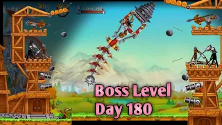 The Catapult 2 ||| Boss Level Day 180 Play ||| Mobile Games ||| Gaming Videos