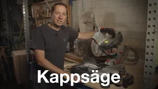 Kurzeinweisung Kappsäge (Metabo KGS 254 I Plus)