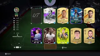 My team during Team of the Season in EAFC24