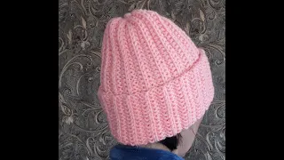 Cap with a French elastic band. Simple and short мс