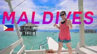 MALDIVES of the Philippines at MANJUYOD SANDBAR | I Didn't Expect this! (DIY Travel Guide)