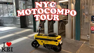 NYC Tour On My 1981 Honda Motocompo