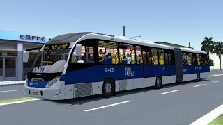 PBSU- Neobus Mega BRT Mapa Rmr Recife linha 1900