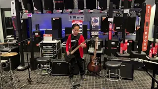 AC / DC Back in Black - guitar cover - Guitar Center Showcase 4/24/2022