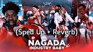 Industry Baby × Nagada Sang Dhol🔥 (Sped Up + Reverd) 🔥⭐✨