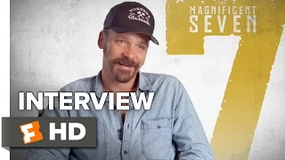 The Magnificent Seven Interview - Peter Sarsgaard (2016) - Western