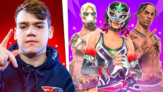 18 Fortnite Pros Who Made Skins TRYHARD!