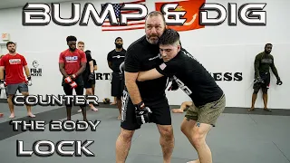 Bump & Dig – Body Lock Takedown Defense