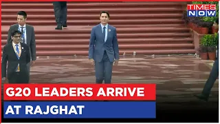 G20 Summit 2023 Delhi: World Leaders Arrive At Rajghat To Pay Homage To Mahatma Gandhi |English News