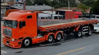 SÓ OS INTERNATIONAL 9800i BOTANDO PRESSÃO - FREIO MOTOR ESTRALANDO - CRUZANDO MARCHA