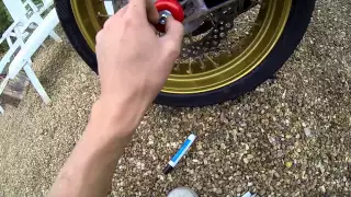 How To Make DIY Supermoto Axle Sliders