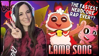 STREAMER REACTS | "WOOL OVER OUR EYES" - The Stupendium | Cult of the Lamb Song