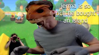 Jerma promises to eat a shoe again - Jerma Animal Crossing Highlights