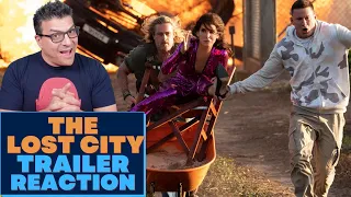 THE LOST CITY TRAILER REACTION!!! ( Sandra Bullock | Brad Pitt | Daniel Radcliffe | Channing Tatum )