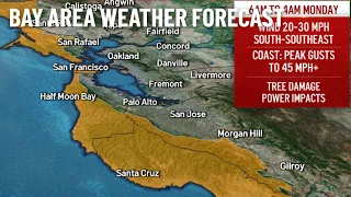 Bay Area Forecast: Rain Returns, Gusty Wind At Times