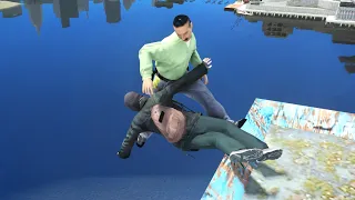 GTA 4 Epic ragdolls episode 2 (Euphoria physics)