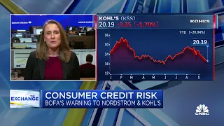 Delinquencies and late fee regulation are fueling retail credit risk: BofA's Lorraine Hutchinson