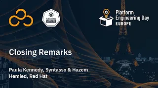 Platform Engineering Day | Closing Remarks