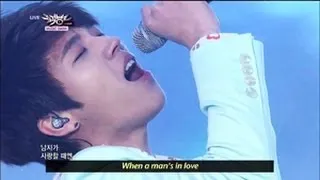 INFINITE - Man In Love (2013.05.25) [Music Bank w/ Eng Lyrics]