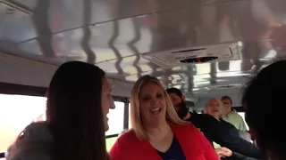 Auntie Mary Nicoli Students Singing Happy Birthday In The School Bus