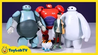 Big Hero 6 Toys with Armor Baymax Prototype & Action Figure Playset