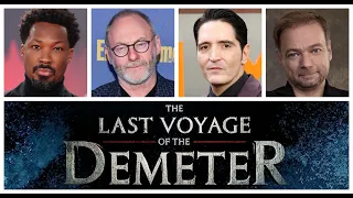 The Last Voyage of the Demeter interviews with Corey Hawkins, Liam Cunningham & David Dastmalchian