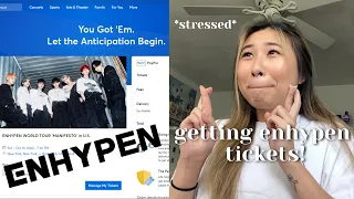 getting enhypen world tour manifesto tickets + tips and tricks!