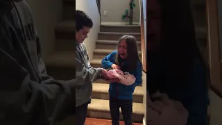 Girl Cries Tears of Joy After Getting New Kitten