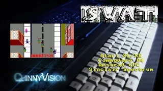 ChinnyVision - Ep 77 - LA Swat - Atari XL/XE, C64, Amstrad CPC, Sinclair Spectrum