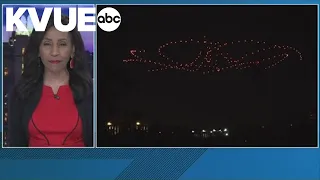 Drone show lights up Austin sky during SXSW 2024