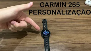 PERSONALIZAR GARMIN 265