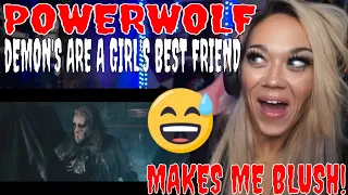 POWERWOLF - Demons Are A Girl's Best Friend REACTION | A VERY SEXY REACTION | Just Jen Reacts